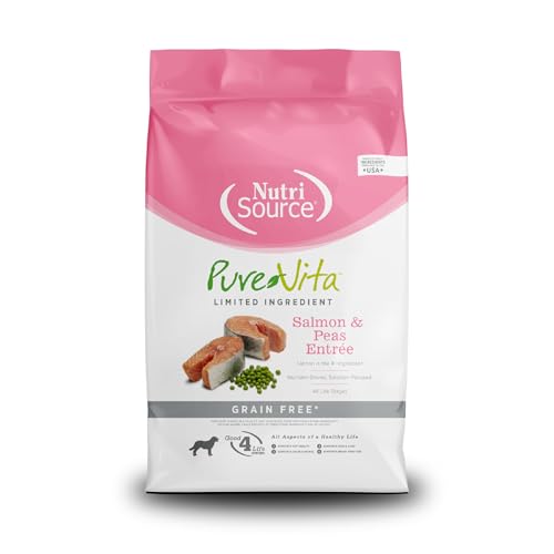 PureVita Grain Free Salmon & Peas Dry Dog Food (12 Pound (Pack of 1))