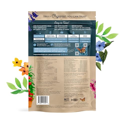 Fertilizer Plant Food for Garden House Plant 1lb 2 Pack (Two 1 lb Bags)