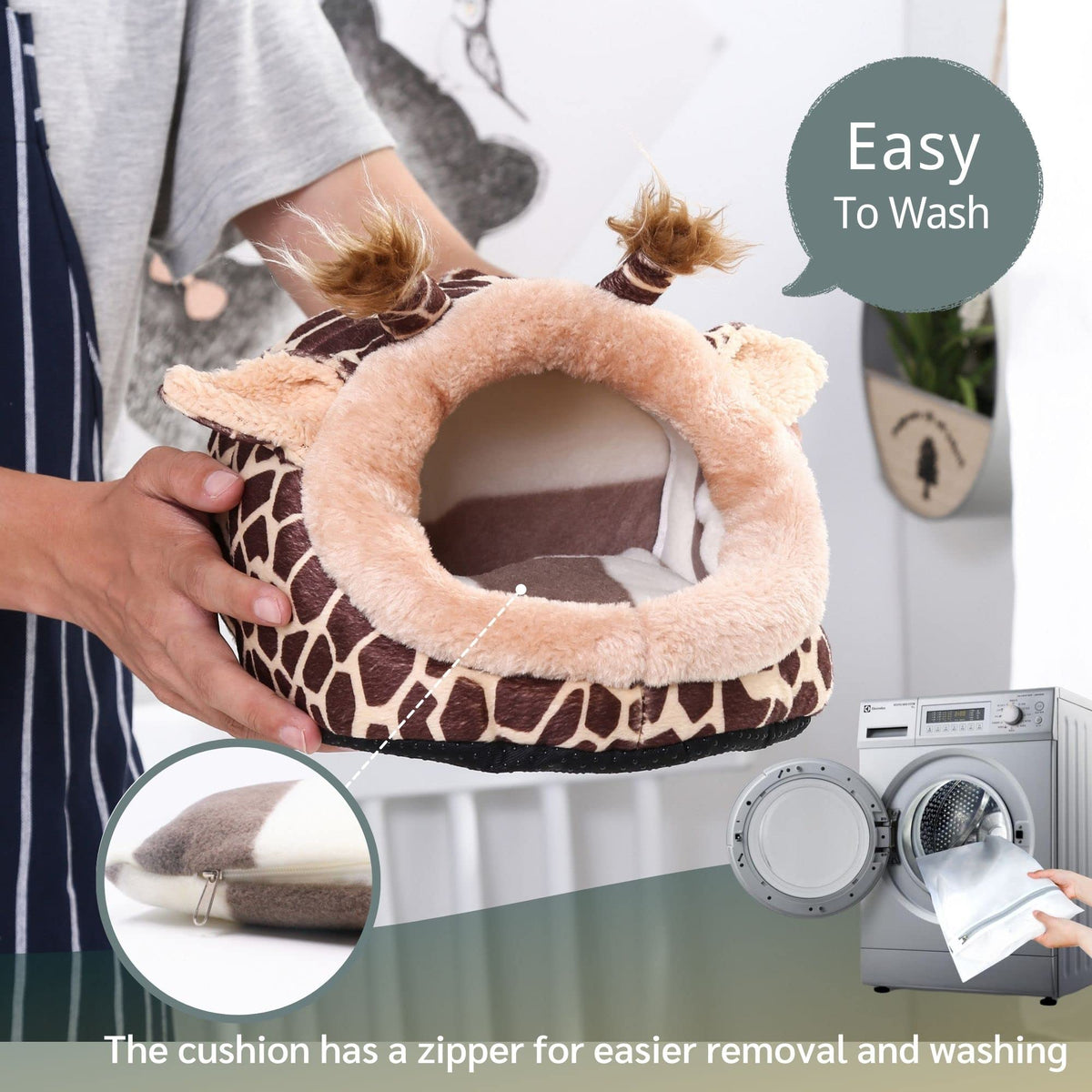 Warmer Hedgehog Supplies Toys House Cage Accessories Bed Sleeping Bag (L / 1-Giraffe)
