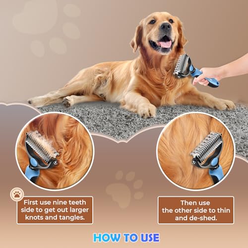 Undercoat Rake for Dogs & Cats