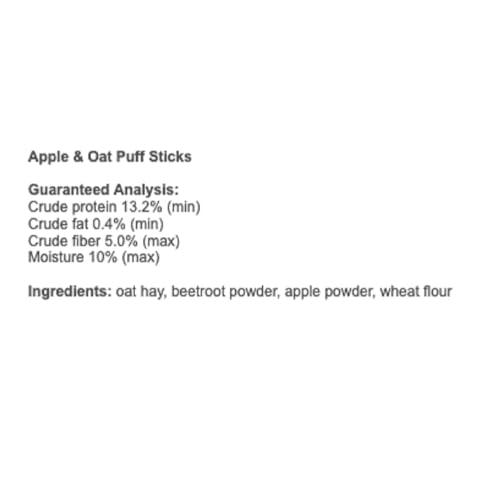 Apple & Oat Puff Sticks