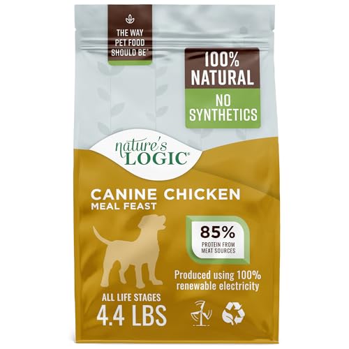 Dry Dog Food Chicken Meal Feast Dry Kibble (4.4 Pound (Pack of 1))
