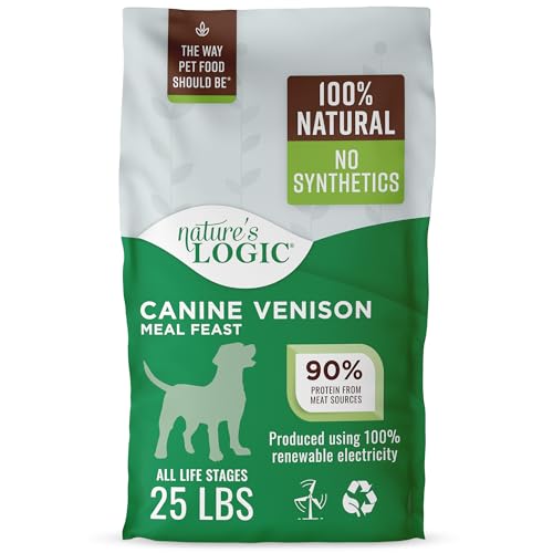 Dry Dog Food Venison Meal Feast Dry Kibble (25 Pound (Pack of 1))