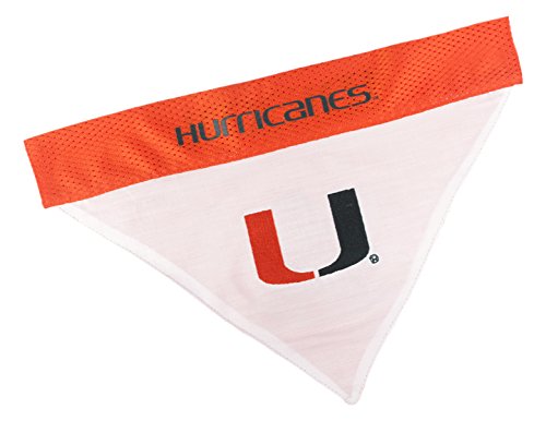 Collegiate Pet Accessories (Small/Medium / Miami Hurricanes)