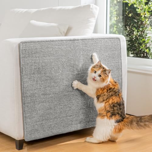 Cat Scratching Pad (1 Pack-L (31.5'' X 23.6") / Grey)