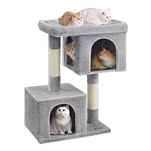 Cat Tree 40.6 (XL (26.8"L x 18.9"W x 40.6"H) / Light Gray)