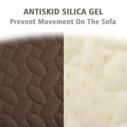 Waterproof Pet Bed Cover Anti (30x90 Inch (Pack of 1) / Chocolate)