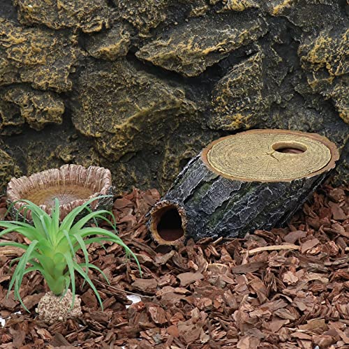 Snake Hide and Basking Tree Roots Cave for Terrariums (Medium)