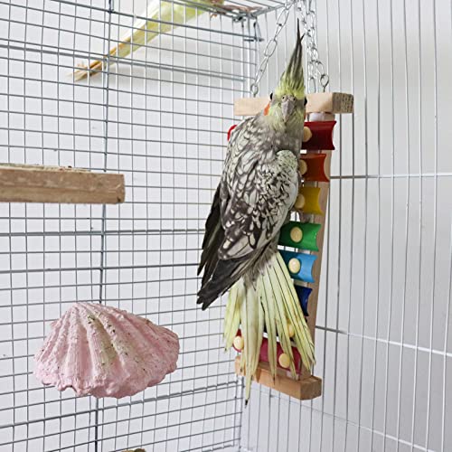 Colorful Bird Xylophone Toy (Hanging Mount / 8 Keys)