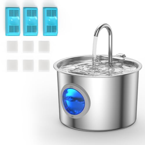 Cat Water Fountain Advanced 304 Stainless Steel 2.2L