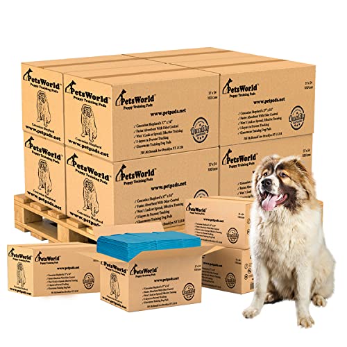 Enormous Dog Pee Pads 37"x54" 1200 Count (37x54 Unscented / 1200 Count)