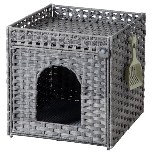 Cat Litter Enclosure (Gray / Standard)
