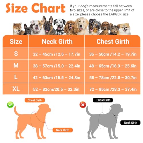 Dog Harness No Pull (Orange / X-Large)