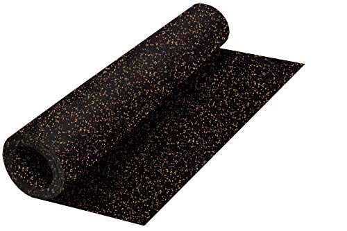 Genaflex Rubber Gym Floor Mat (10% Tan / 120"L x 48"W x 0.3"Th)