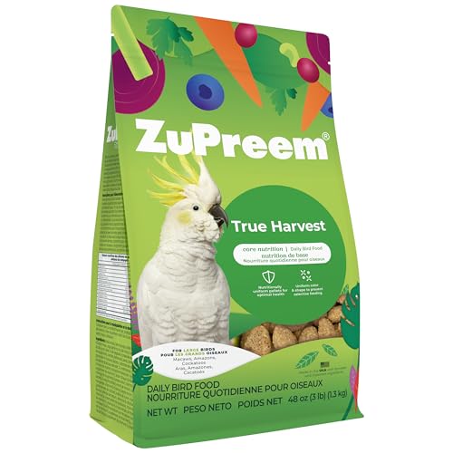 True Harvest Macaw & Cockatoo Food (3 Pound (Pack of 1))