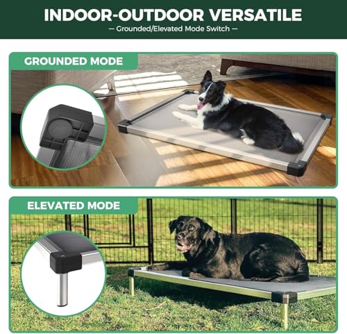 TitanNest Padded Chew (Gray / X-Small Dog (29.0"L x 18.0"W x 4.5"H))