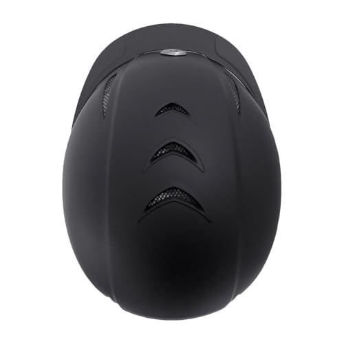 Shield Horse Riding Helmet with Adjust A Dial (Medium / Black)
