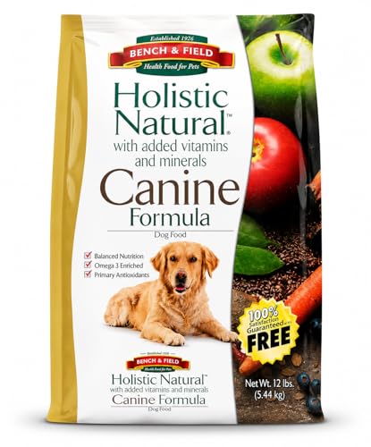 Holistic Premium Dry Dog Food (12 Pound (Pack of 1))