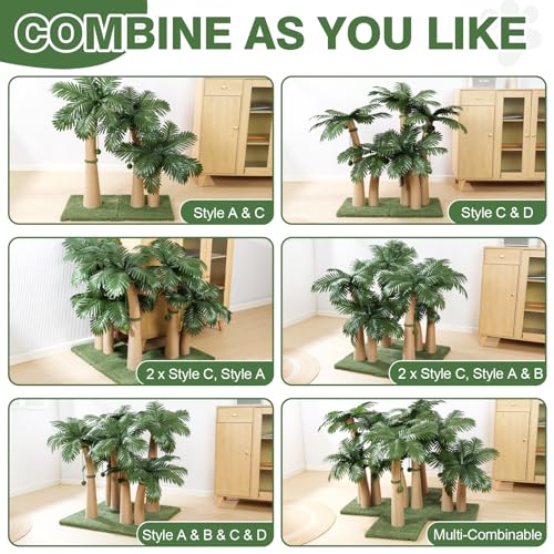 Palm Tree Cat Scratching Post (Style C)