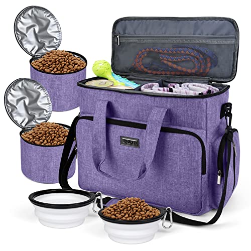 Dog Travel Bag (Purple / Large)