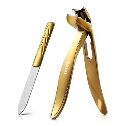 Toenail Clippers for Seniors (Golden / Large)