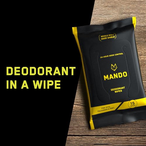 Deodorant Wipes (15 Count (Pack of 3))