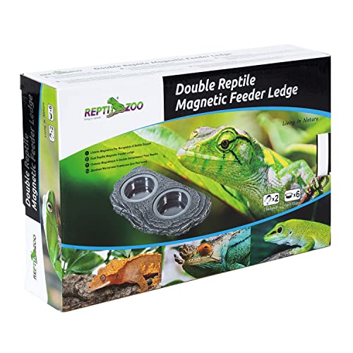 REPTIZOO Reptile Magnetic Feeder Ledge (Large)