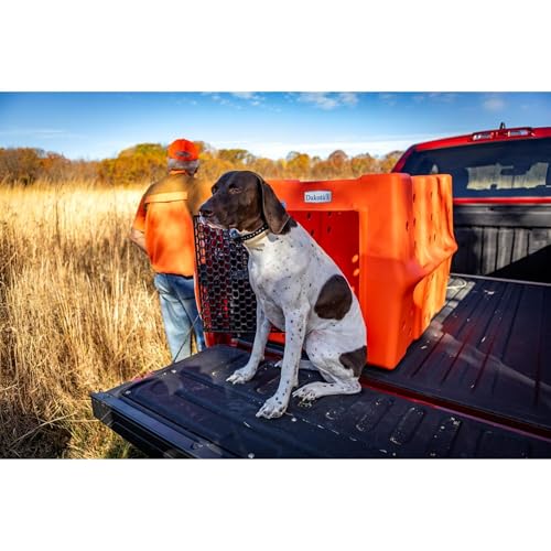 Dakota 283 Canine Rough and Tough Economy Dog Crate (Large / Orange)