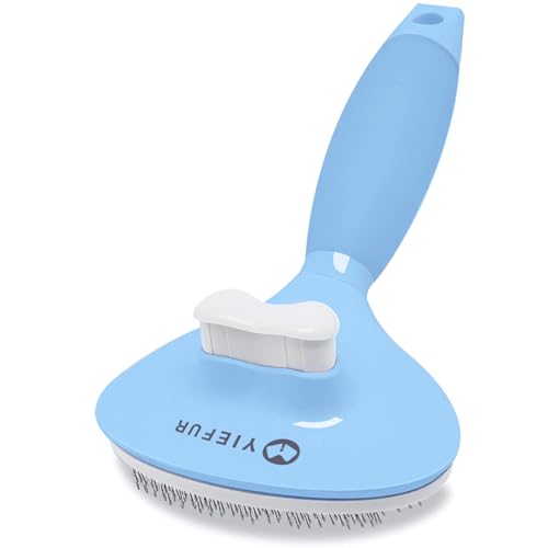 Cat Brush for Shedding (Blue)