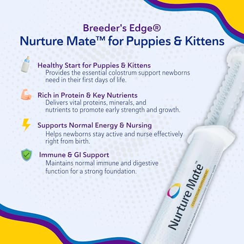 Breeder's Edge Nurture Mate Colostrum Gel for Puppies & Kittens
