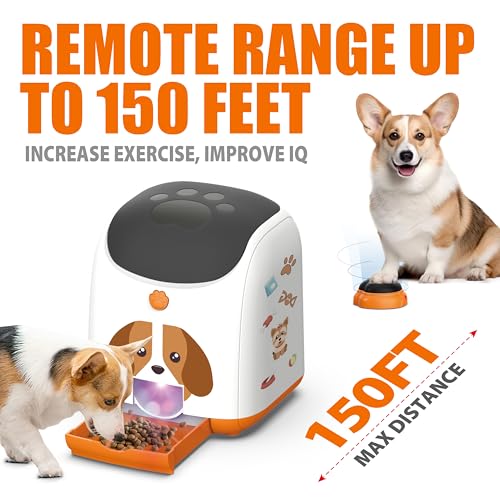 Dog Puzzle Feeder Toy (Orange)