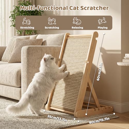 Cat Scratcher (15.7"L x 13.7"W x 23"H)