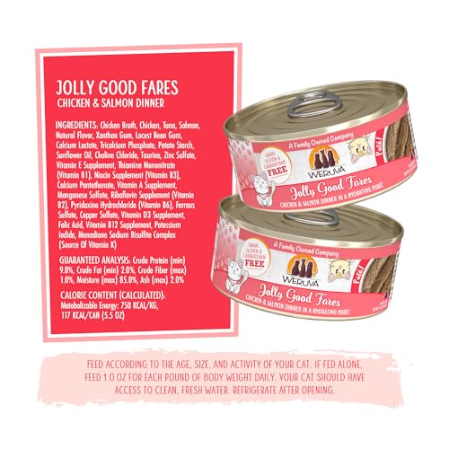 Wet Cat Food Jolly Good Fares with Chicken and Salmon Pate