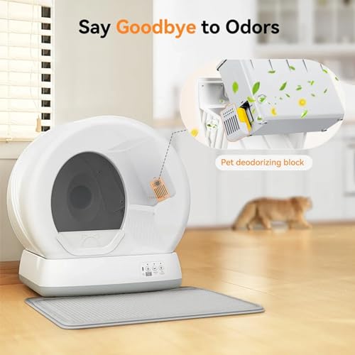 Self Cleaning Cat Litter Box Safety Sensors