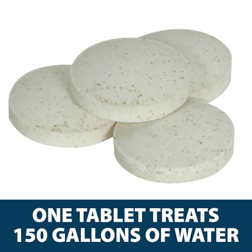 Stock Tank Defense Livestock Water Trough Cleaner Treatment (24 Tablets)
