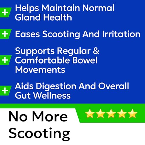 Dog Anal Gland Treatment Chews (Gland Guard / 120Ct Bacon)