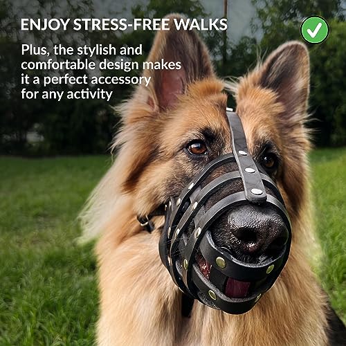 Leather Basket Muzzle