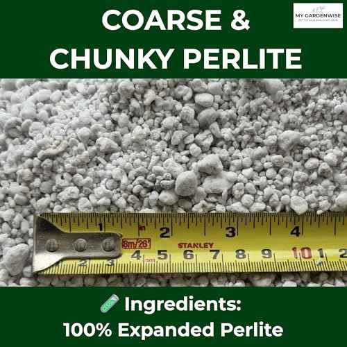 Perlite for Plants (Coarse and Chunky Perlite / 15 quarts)