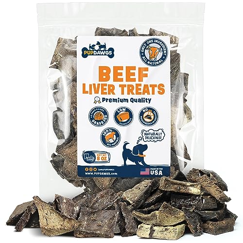 Beef Liver Dog Treats (8 Ounce (Pack of 1))