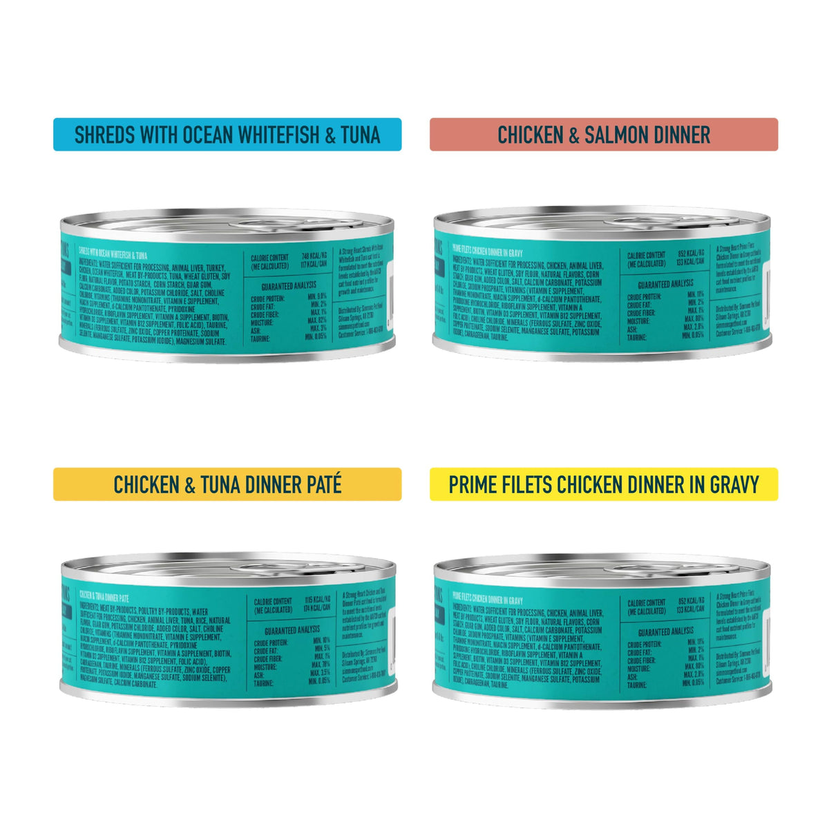 A Strong Heart Cat Food Variety Pack (5.5 Ounce (Pack of 40))