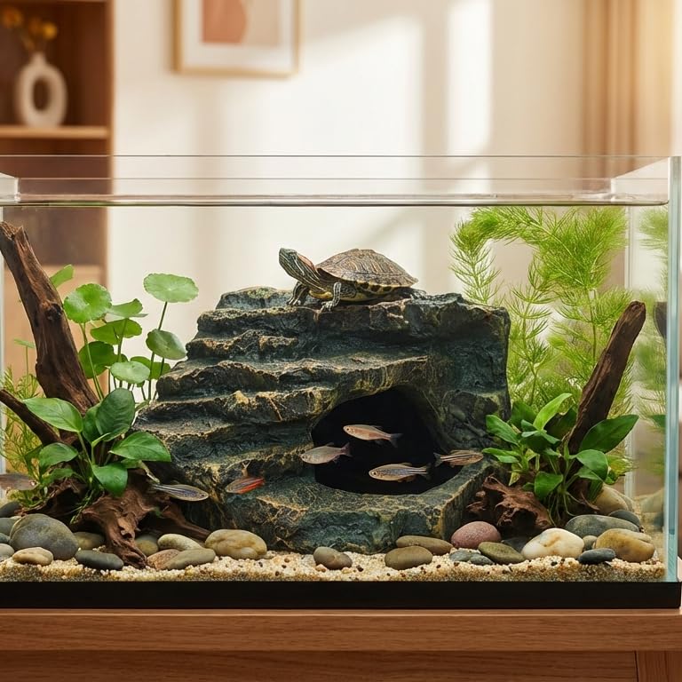 Gecko Tank Acccessories (M-Smooth ledge / Medium)