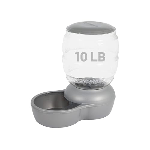Replendish Pearl White 10 lb Dog Cat Feeder (Pearl Silver Grey / 10 LB)