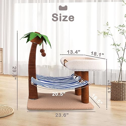 Cat Scratching Post w (23.6" x 16.5" x 29.5“)