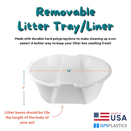 Original Hidden Litter Box Planter (Stone Gray)
