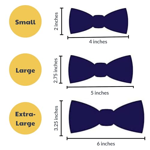 Pet Bow Tie for Dogs & Cats (Large)