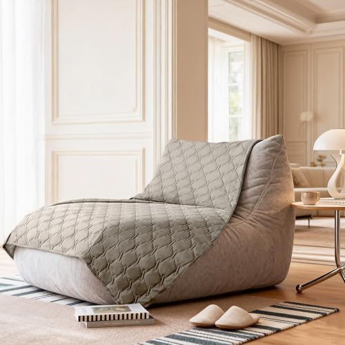 Waterproof Pet Blanket for Bed (52x82 Inch (Pack of 1) / Dark Stone)