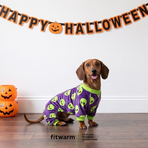 Alien Dog Fleece Pajamas (Alien / X-Large)