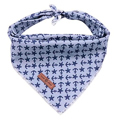 Summer Dog Bandana (Anchor / Large (Pack of 1))