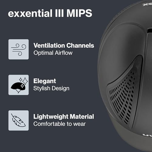 exxential III MIPS (Black Mat / XXS-S (52–55 cm / 20.5–21.7 in))