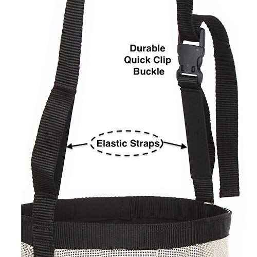 Horse Feed Bag (Cob / Beige)